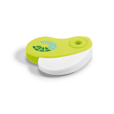 SIZA. Borracha branca em TPR com capa protetora em PP